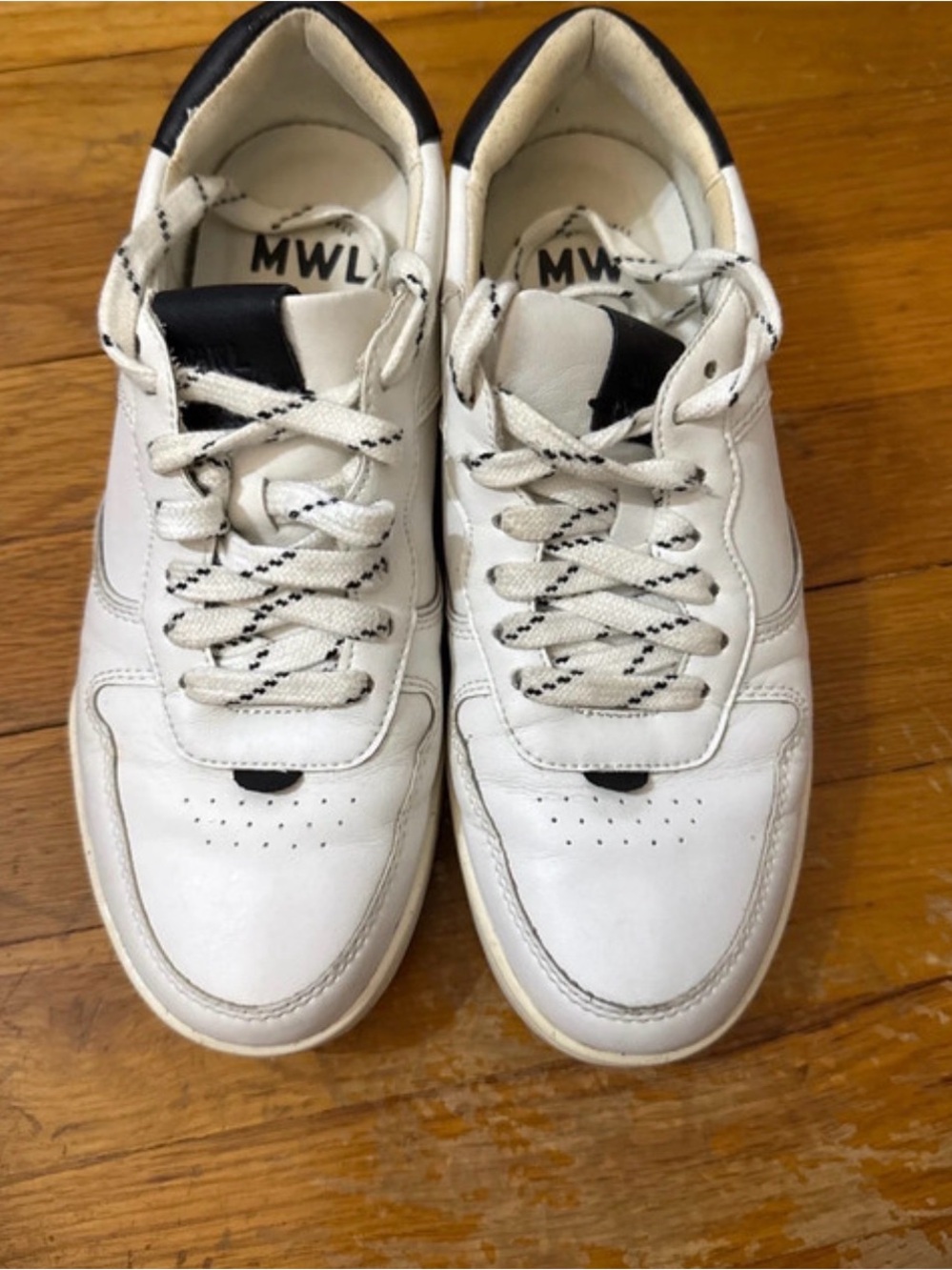Woman's Madewell Leather Sneaker 8.5